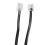 2X RJ11 6P4C Telefonkabelkabel ADSL Modem 3 Meter 5