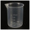 4 Pcs 50 Ml Laboratory Plastic Water Liquid Measuring Cup Transparent 3