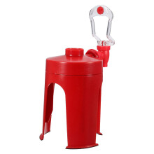 2X Soda Dispenser Fizz Dispenser Drink Dispenser Water Dispenser Party Cola Sprite, Red