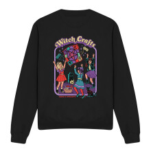 (L, Black) Steven Rhodes Unisex Adult Witch Crafts Sweatshirt