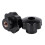 8 Pcs M10 Female Thread Nuts 50mm Plastic Star  Clamping Knob Grip 2