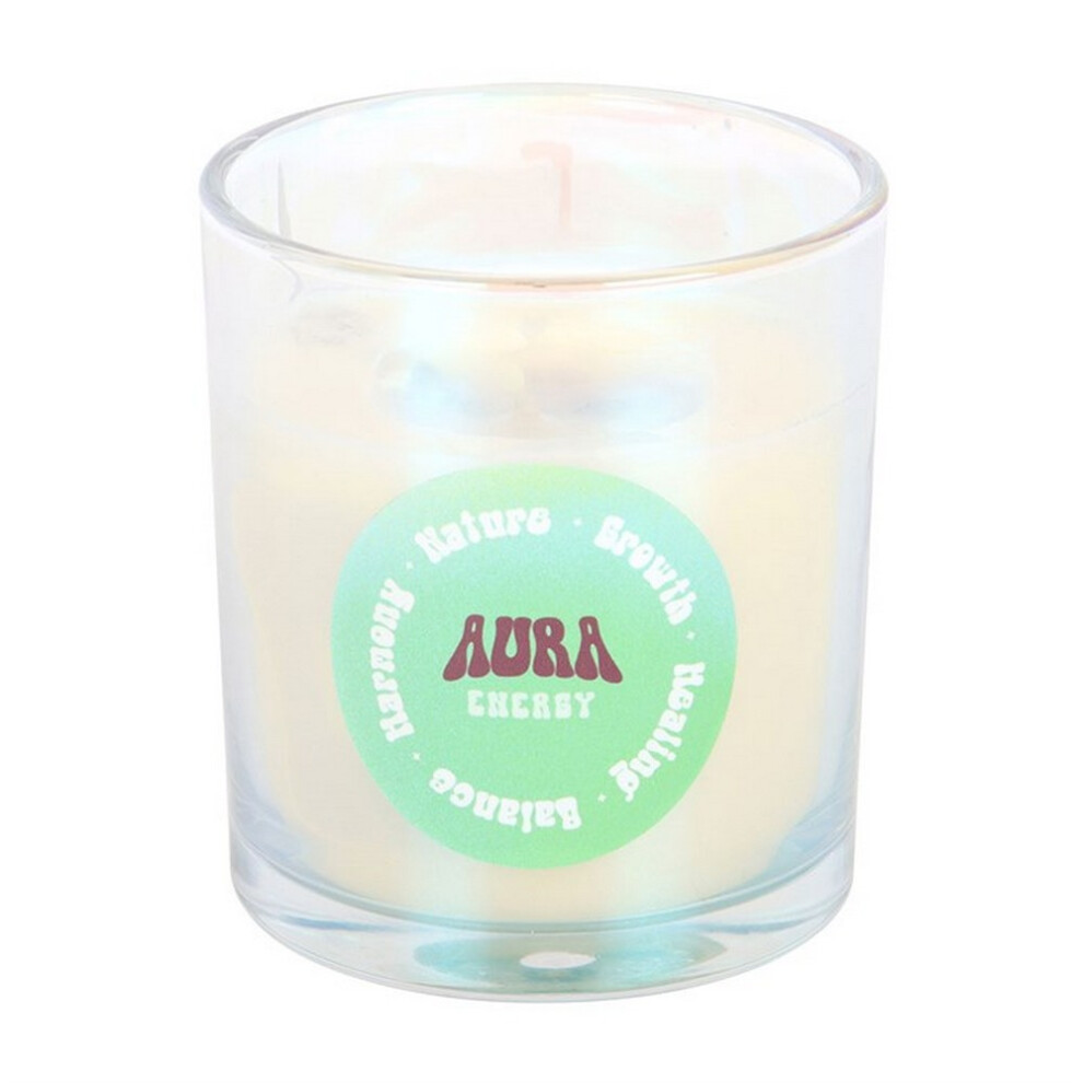 Something Different Aura Energy Lotus Mint Tea Scented Candle