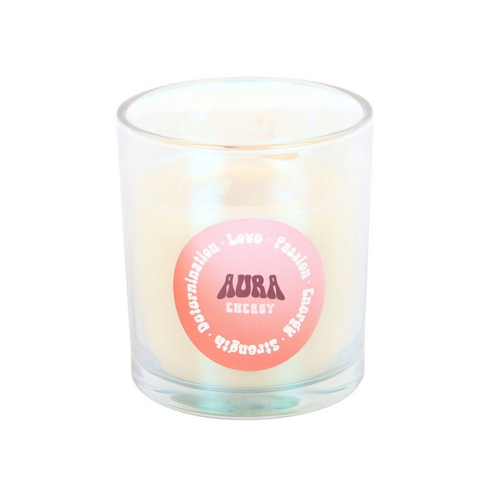 Something Different Aura Energy Raspberry Scented Candle