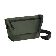 (One Size, Pine Green) Bagbase Minimal Lifestyle Mini Messenger Bag