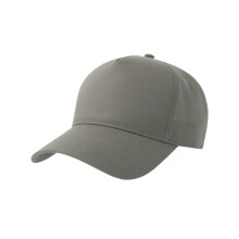 (One Size, Grey) Atlantis Headwear Unisex Adult Egon Structured Baseball Cap