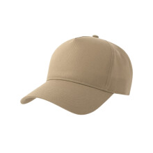 (One Size, Khaki) Atlantis Headwear Unisex Adult Egon Structured Baseball Cap