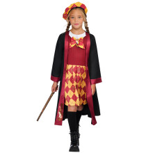 (9-10 Years, Multicoloured) Harry Potter Childrens/Kids Deluxe Gryffindor Costume Set