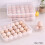 Perfect Deviled Eggs with Ease,4 Clear Egg Containers with Lid Hold 96 Eggs,Easy Carry,Dishwasher Safe Carrier,Stackable 4