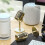 4Pcs Retro Microphone Props Model Vintage Microphone Antique Microphone Toy Microphone Stage Table Decor,Gold 5