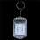 4X Clear Plastic Casing 8 Digits Electronic  Calculator W Keychain 4