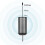 3X UHF Portable Wireless Headset/ Lavalier Lapel Microphone with Bodypack Transmitter and Receiver 1/4 Inch Output 5