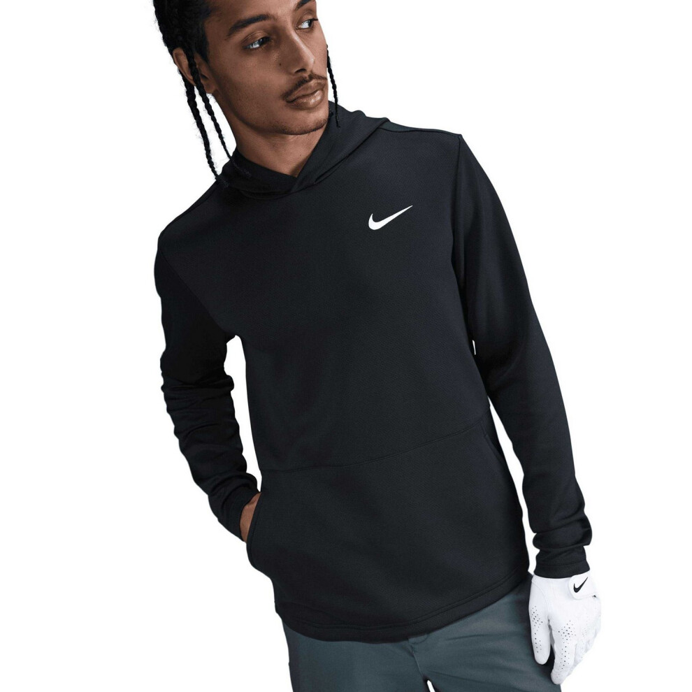 Nike (Xxl, Black/White) Mens Therma Flex Dri-Fit Golf Hoodie
