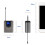 5X UHF Portable Wireless Headset/ Lavalier Lapel Microphone with Bodypack Transmitter and Receiver 1/4 Inch Output 10
