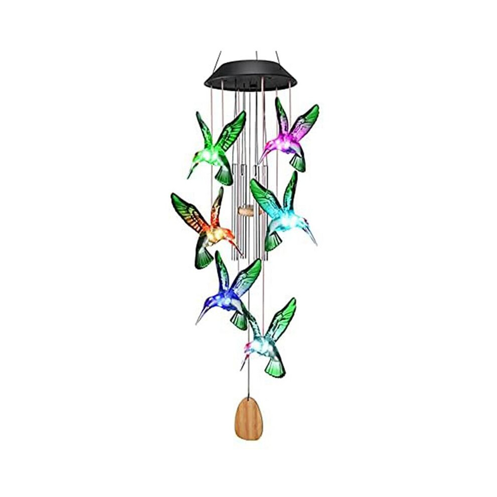 Wind Chime Outside Bird Wind Chime Gift - Suitable For Outdoor Yard Patio Porch Garden Backyard 4712089719587
