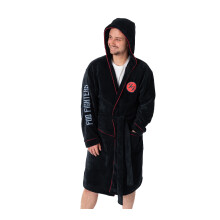 (XL, Black) Foo Fighters Mens Logo Hooded Robe