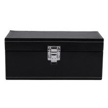 Storage Box Coin Slab Jewelry PU Compound Plywood Style Bundle Coins Display Box Case For Home Organization