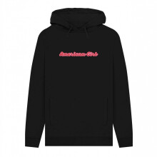 (XL, Black) American Girl Unisex Adult Graphic Logo Hoodie