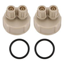 Aquarium Multifunction 2Pc DIY CO2 System Kits Generator Bottle Cap Fish Tank Carbon Dioxide DIY Reactor Quick Screw Cap