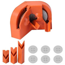 Multipurpose Drill Bit Sharpener Carbide Drill Bits Sharpener with 6 Grinding Wheel Electric Drill Grinder Grinding Tool