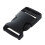 20 Pcs 1 inch 2.5CM Width Plastic Safety Quick Release Buckles Black 2