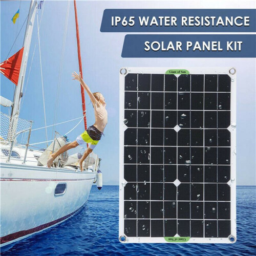 2X 180W Solar Panel Kit 12V Battery Charger with 100A Controller for Caravan Boat RV 2