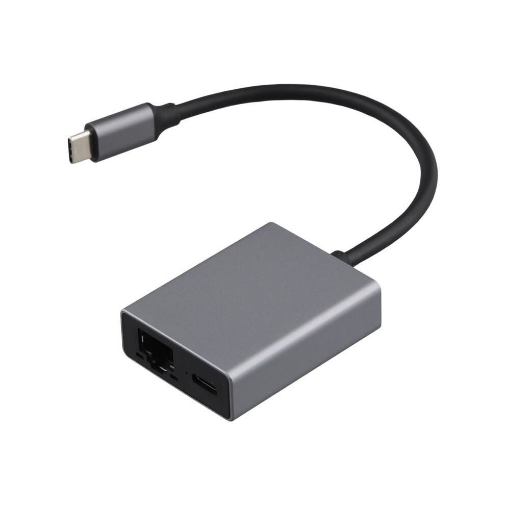 Usb C Type-C To Rj45 1000Mbps External Network Card Ethernet Adapter For Chromecast 4K Tv Stick For Laptop Tablet 4711787581762