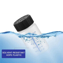 120 Pcs Touch Paint Bottles with Applicator Brush and Lids 2 Oz and 1 Oz Liquid Capacity Plastic