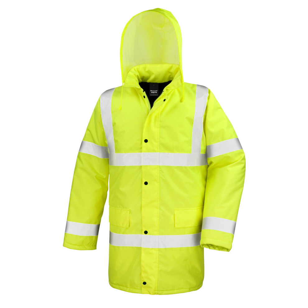 (3Xl, Yellow) Safe-Guard By Result Mens Motorway Hi-Vis Jacket 5063425138173