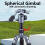 Aluminum Mini Tripod 20Inch with Adjustable 360 Degree Rotation 2