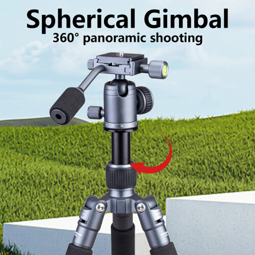 Aluminum Mini Tripod 20Inch with Adjustable 360 Degree Rotation 1