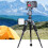 Aluminum Mini Tripod 20Inch with Adjustable 360 Degree Rotation 6