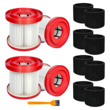 1 CONJUNTO 49-90-1900 Filtro HEPA para Aspirador de Pó Sem Fio para M18 0780-20 0880-20