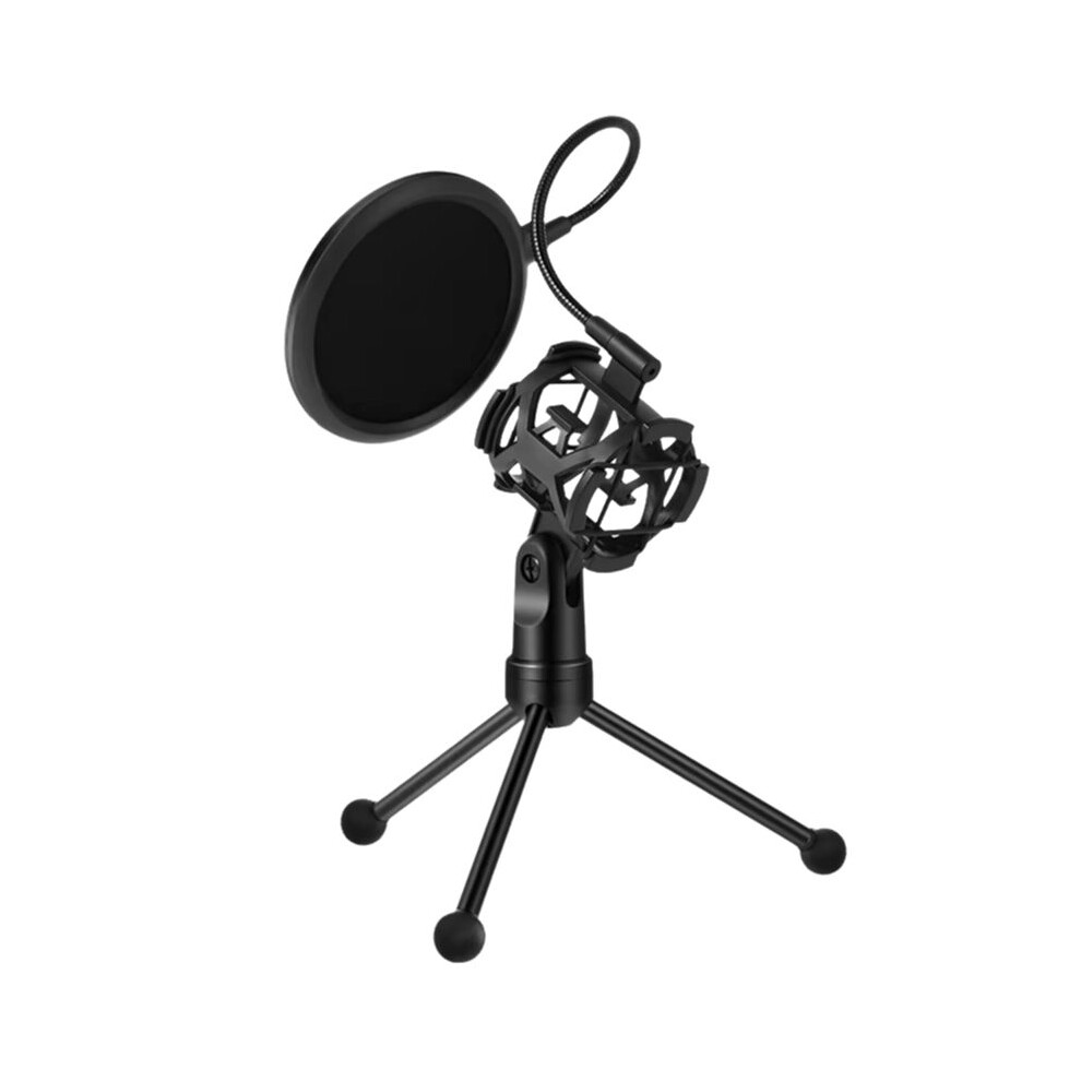 Professional Microphone Tripod Stand Isolation Shield Filter For Recording Maximum Isolation From Handling Vibration 4712888806099