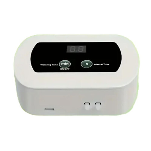 USB Drip Irrigation System Automatic Watering System with Custom Schedule Watering Timer for Potted Plants