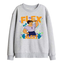 (7-8 Years, Athletic Heather) Encanto Childrens/Kids Flex Alert Luisa Sweatshirt