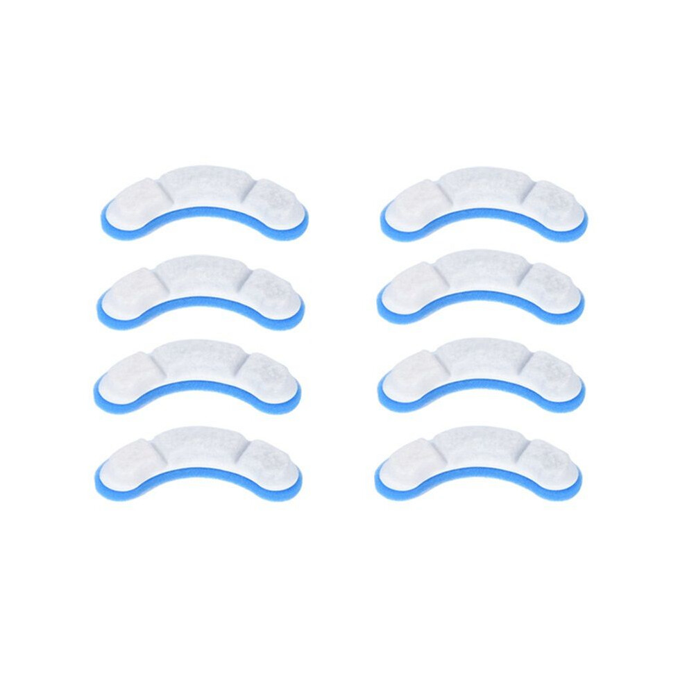 Semoic 8Pcs Cat Water Fountain Replacement Filter Elements Activated Carbon Filter For Dog Cats Pet Drinking Bowl Feeder Filter