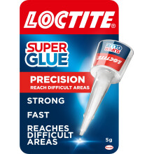 Loctite Precision Super Glue 5g – Clear, Strong Fast-Setting Liquid Adhesive for