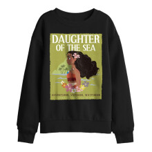 (5-6 Years, Black) Moana Childrens/Kids Daughter Of The Sea Sweatshirt