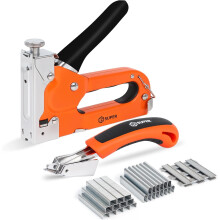 HS Super 3-in-1 Heavy Duty Staple Gun with Staple Remover, 2250 Staples, Upholstery Staple Gun Heavy Duty for Wood, Quick-Jam Release Wall Stapler, f