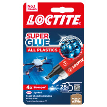 Loctite Super Glue All Plastics, Ideal for Bonding All Plastics, Fast and Strong