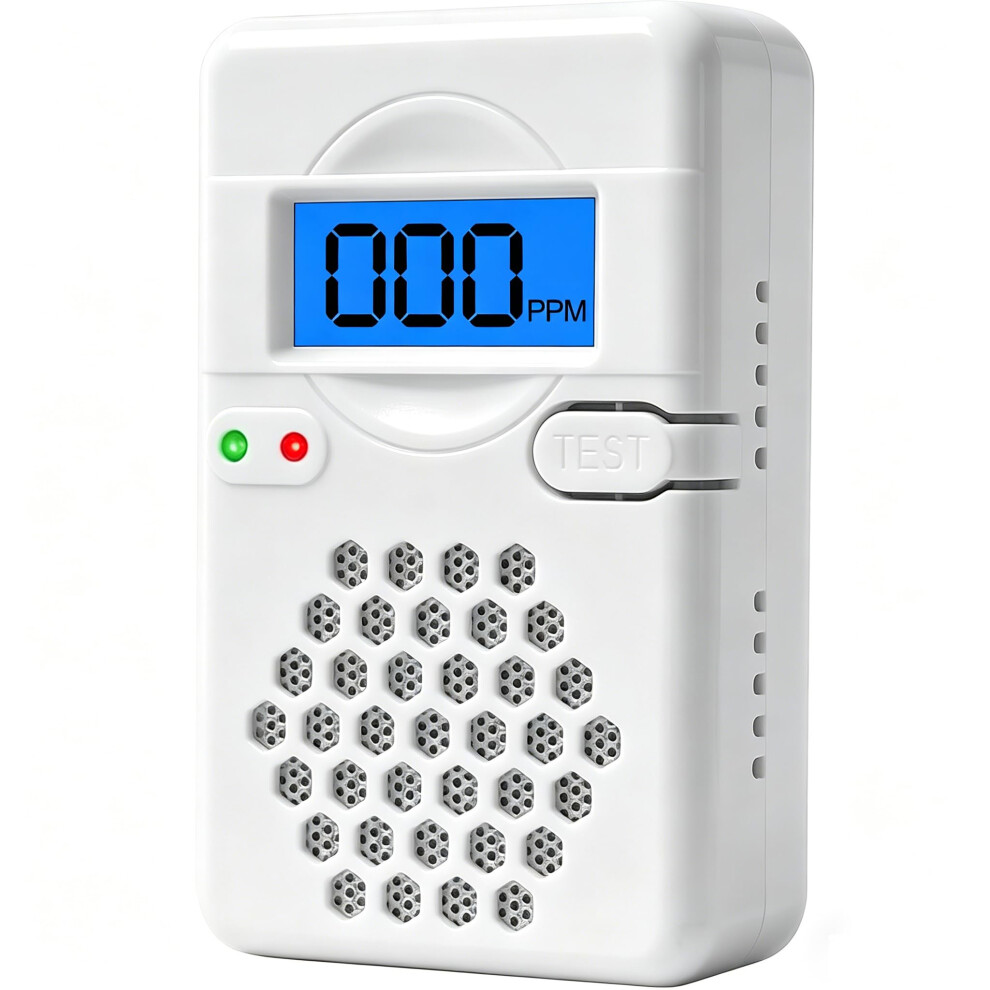 Carbon Monoxide Alarm Detectors, Co Detectors With Digital Display & Replaceable Battery, 85Db Loud Portable Carbon Monoxide Alarm For Home Garage Of 4202665415212