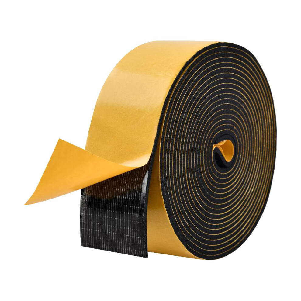 3M Foam Rubber Tape Self Adhesive- 50Mm Wide - 3Mm Thick,High Density Eva Weather Strip,Gasket Seal, Anti-Vibration, Anti-Collision, Shockproof For W 1295114648036