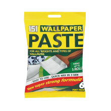 151 All Purpose Wallpaper Paste | Super Strong Wall Paper Adhesive - Ready in 3 Minutes | Suitable for All Types & Weights of Wallpaper | Easy To Use