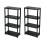 Addis Addis 4 Tier Plastic Garage Shelving Unit Twin Pack | Heavy Duty Storage 1