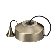 Knightsbridge 8300AB 2 Way Pull Cord Light Switch in Antique Brass, 36.0 mm*74.0 mm*74.0 mm