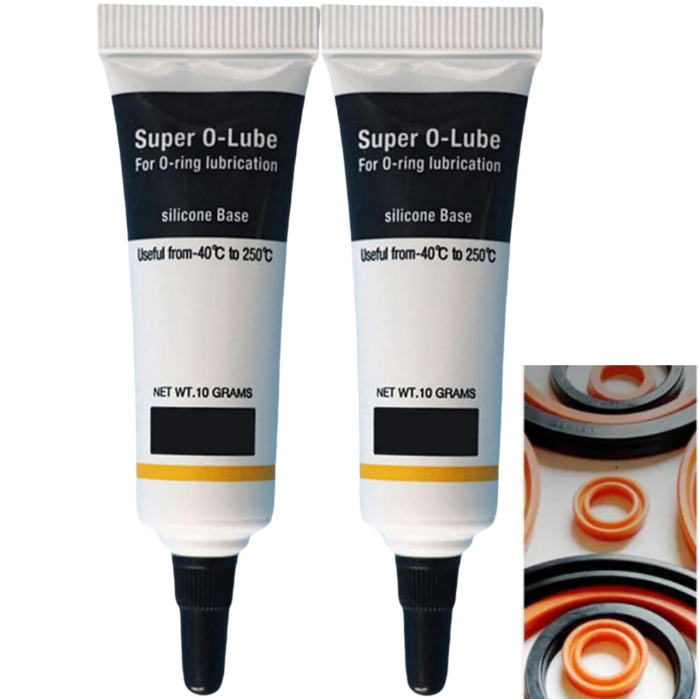 2Pcs Silicone Grease For O-Rings,Silicone Grease Plumbing,Lubricant Plumbers Grease,Waterproof Silicone Faucet Lubricant,Plumbers Silicone Grease,Sil 5008239816657