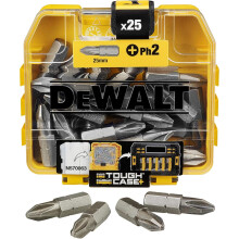 DeWalt DT7909QZ 25mm Flip PHillips No.2 Bits Screwdriver Bits (Box of 25)