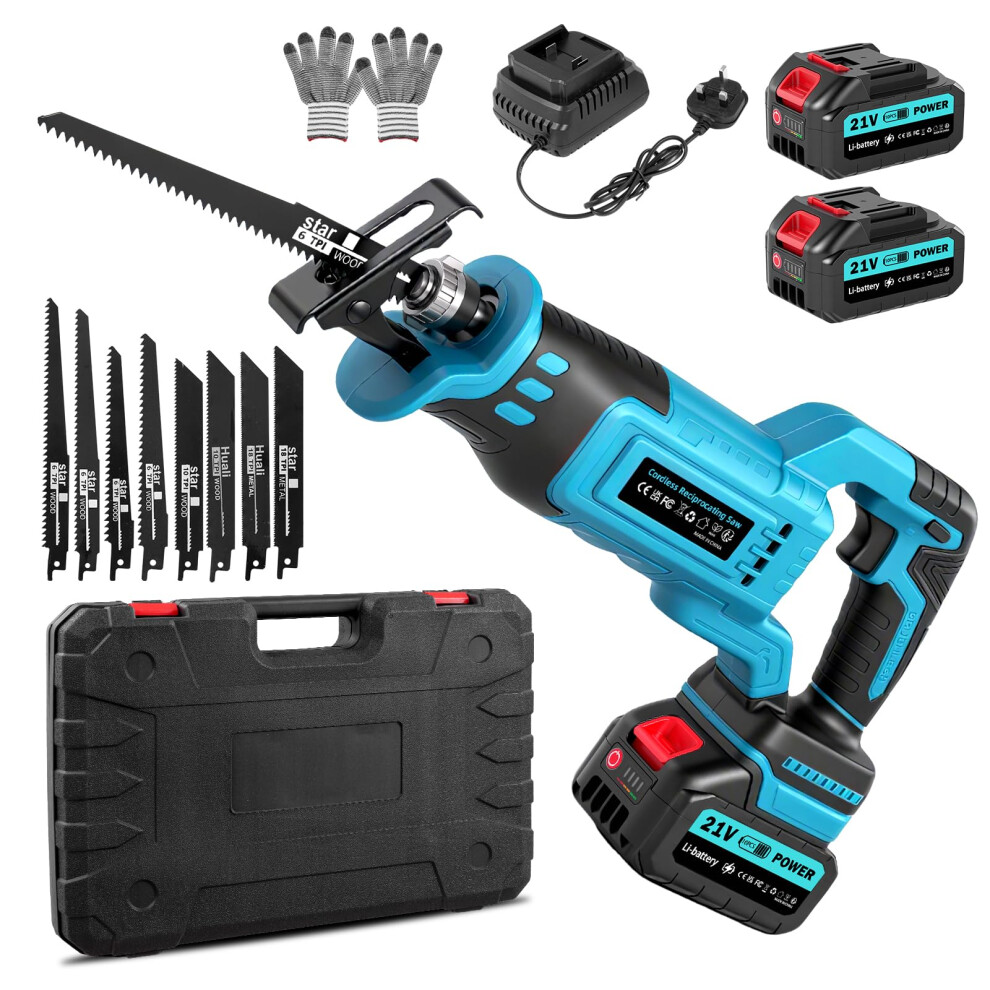 Photos - Saw wowspeed Reciprocating , 21V Cordless Electric Reciprocating  with 2*4Ah B