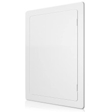 Plastic Access Panel 150x225 mm – Paintable Inspection Hatch for Wall & Ceiling – Fuse Box Cover, Conceals Wires & Pipes – Flush Fit Easy-Instal