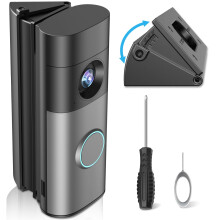 Doorbell Angle Mount for Ring Battery Doorbell/Plus/Pro(new model-2026 Release) & Wired Doorbell/Pro/Plus, 35-55 Adjustable Corner Mounting